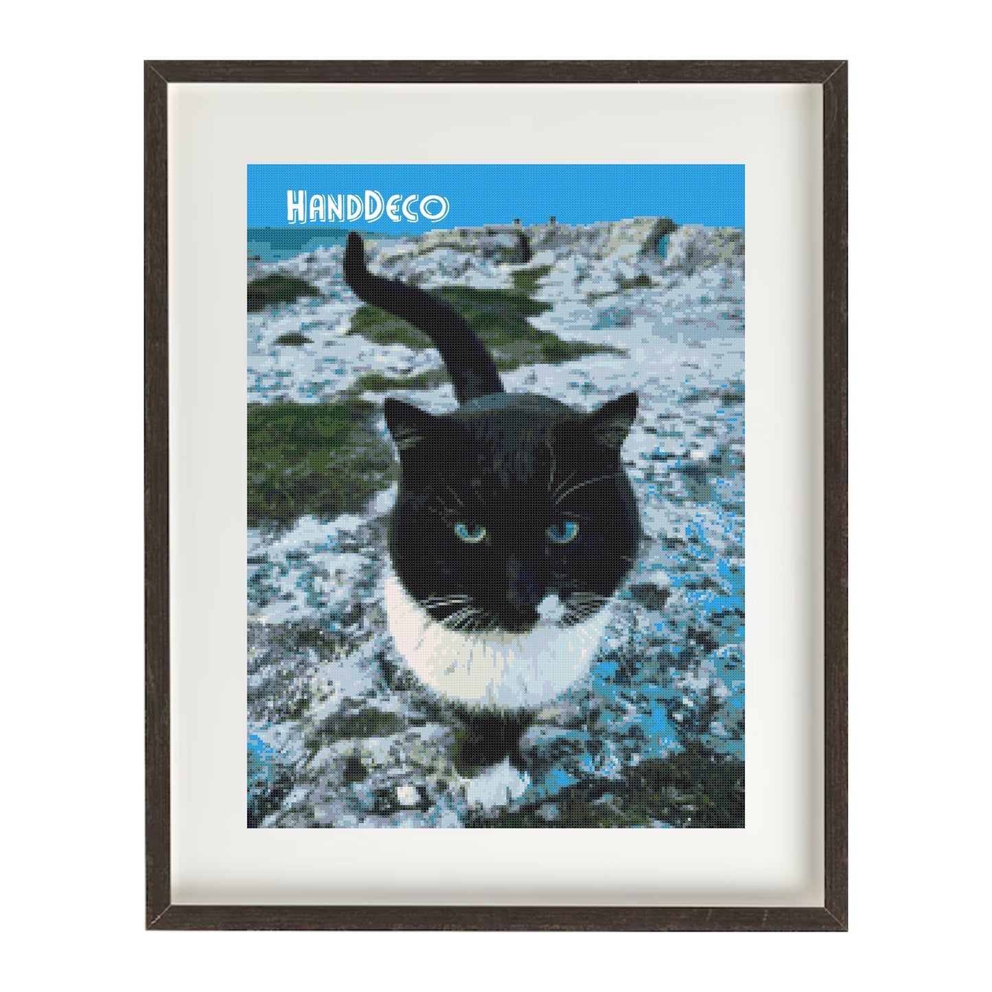 Katze 4 Kreuzstich Vorlage