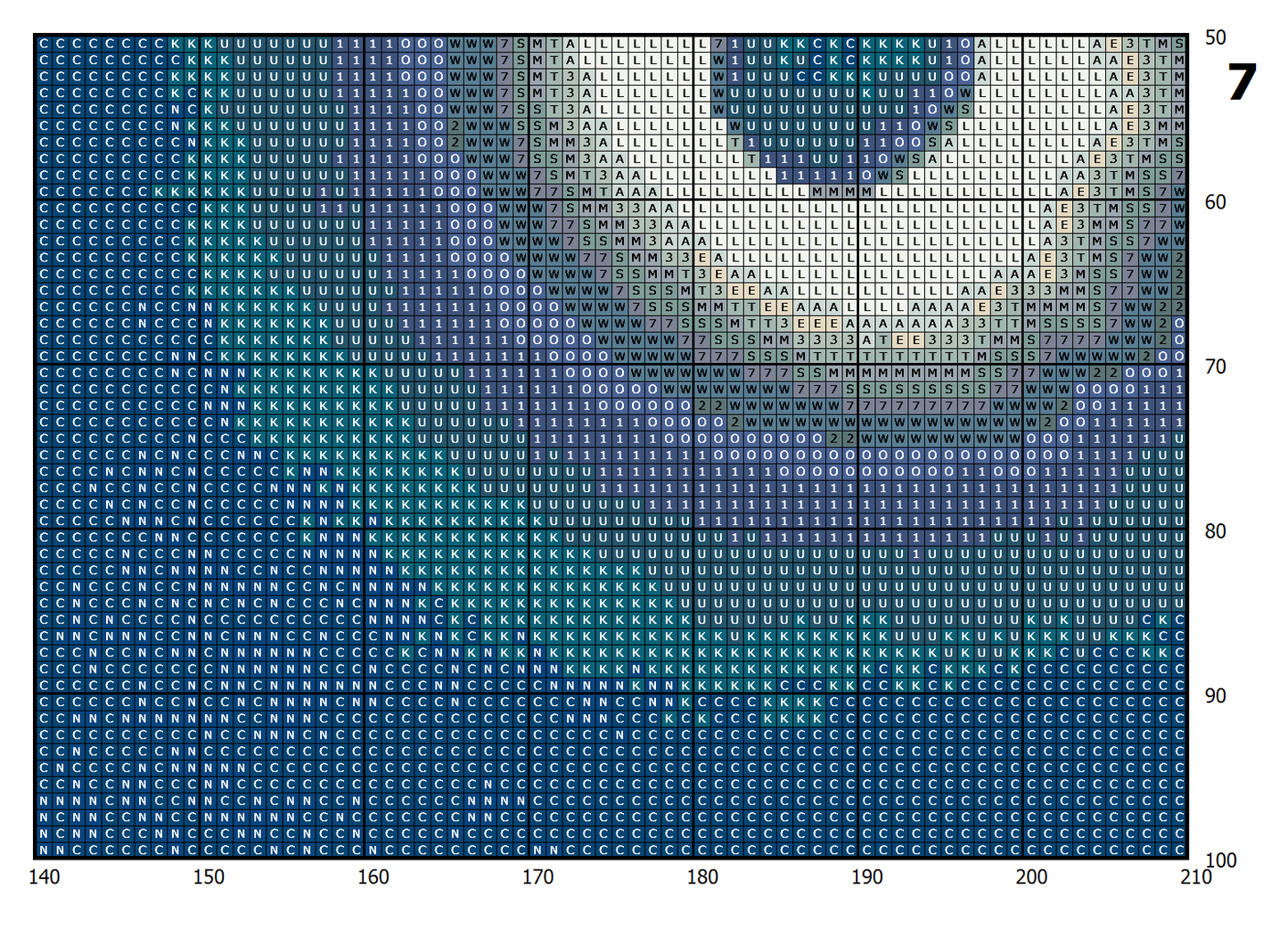 Eclipse Kreuzstich Vorlage