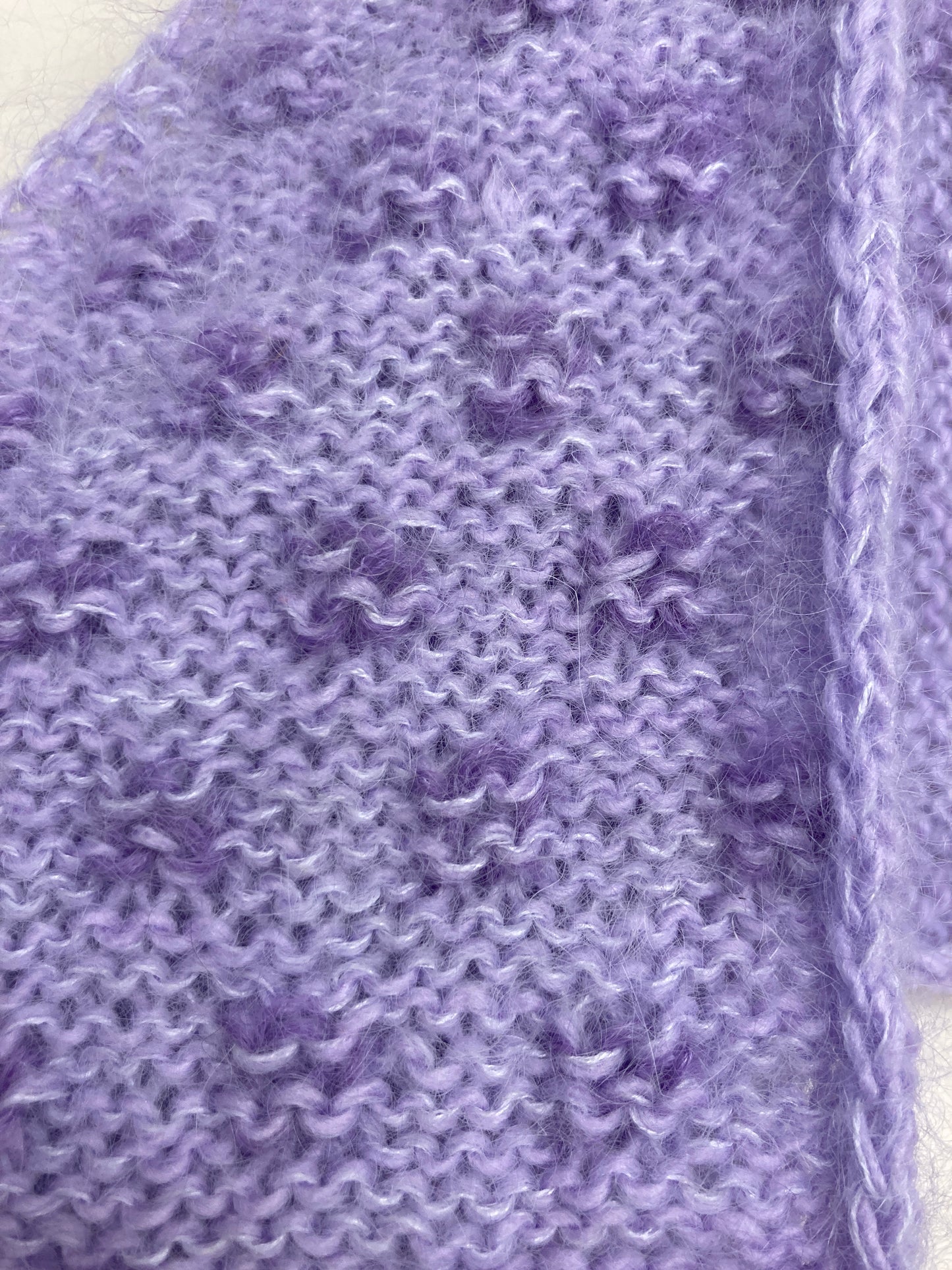 Mini Tuch – Quadrate ohne Spannfäden