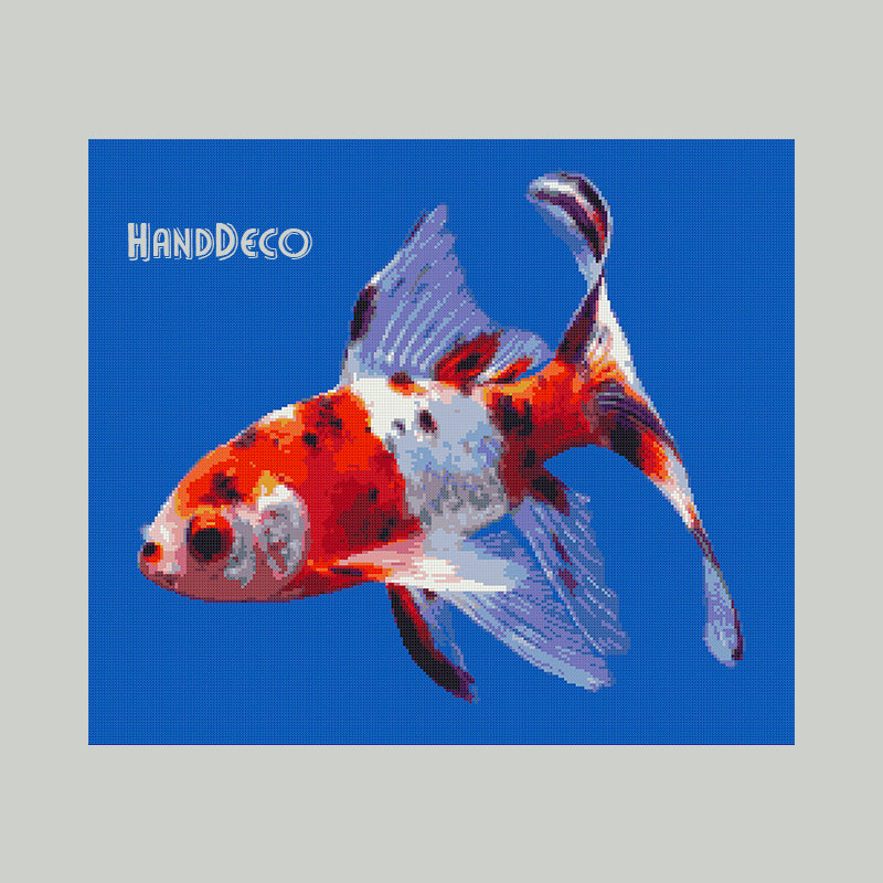 Kometenschweif Goldfisch Kreuzstich