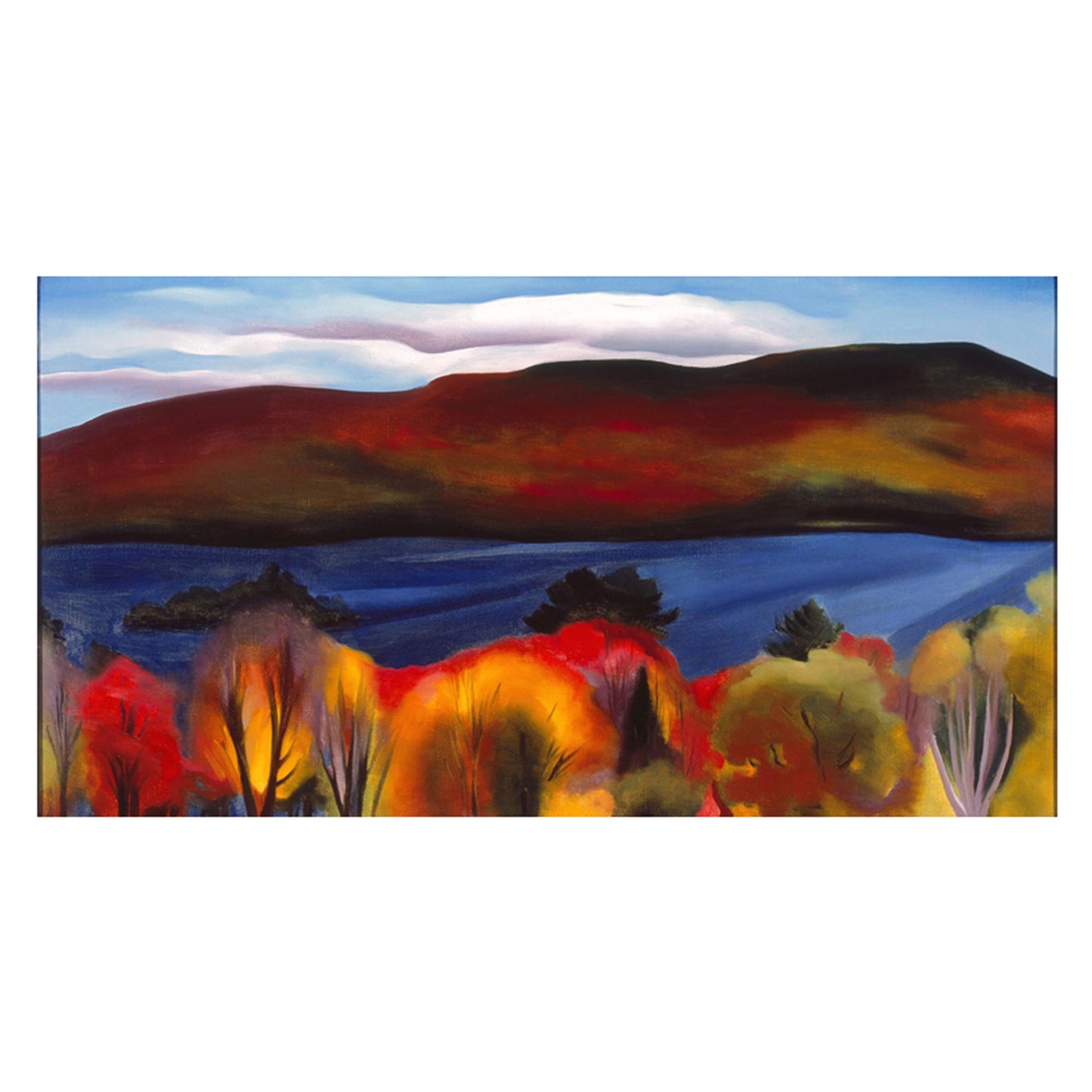 Lake George Autumn, 1927 nach Georgia O'Keeffe