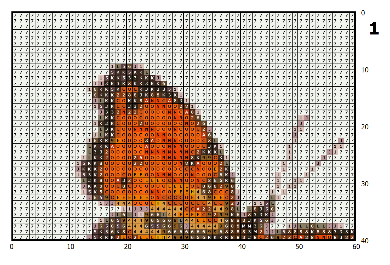 Schmetterling Monarchfalter Kreuzstich Vorlage