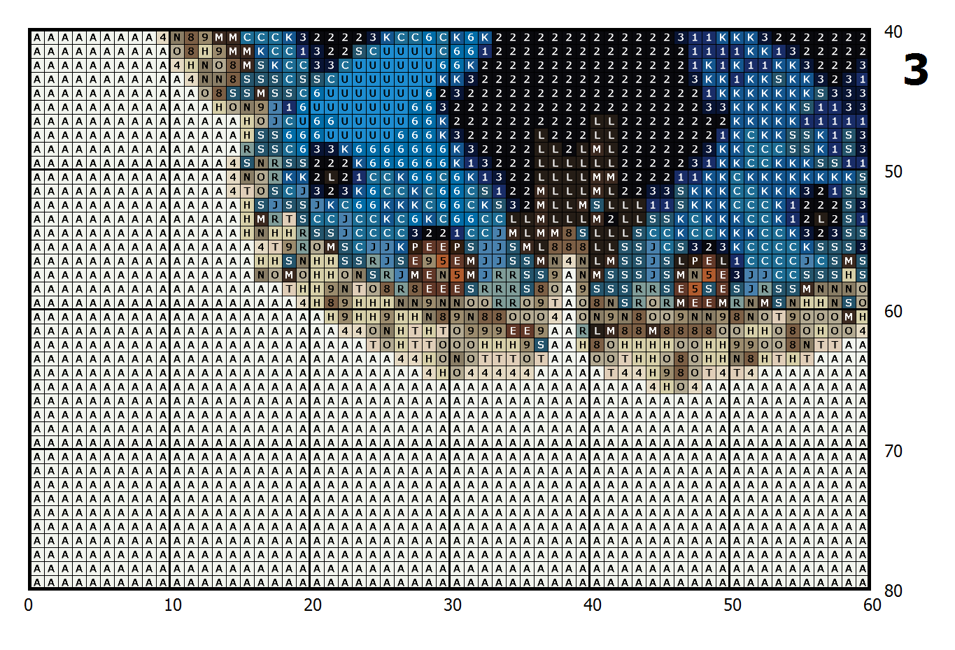 Blue Night Cross Stitch