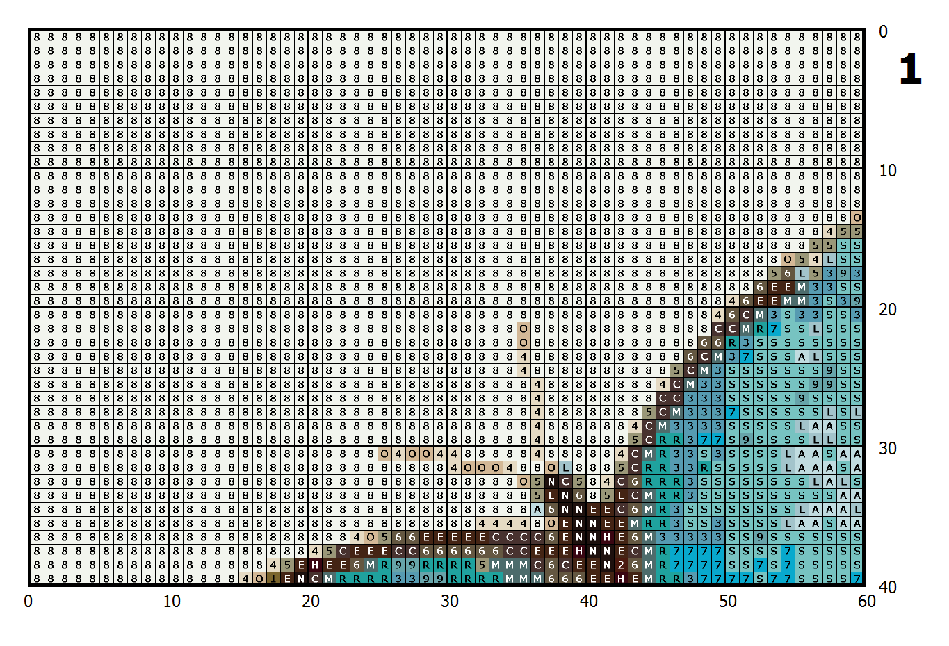 Blue Morpho Butterfly Cross Stitch