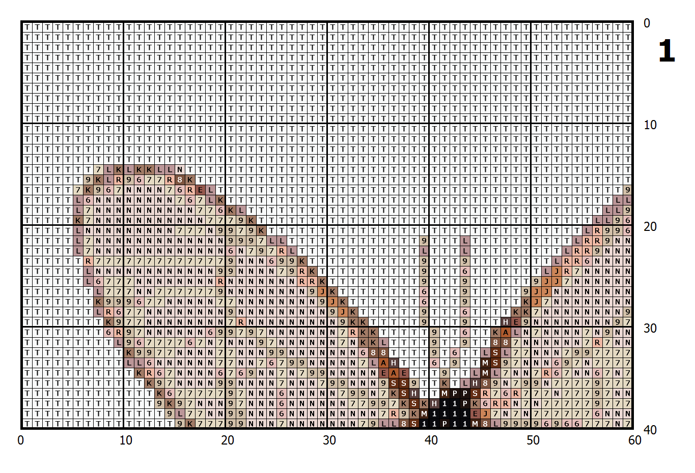 Errötendes Phantom Kreuzstich