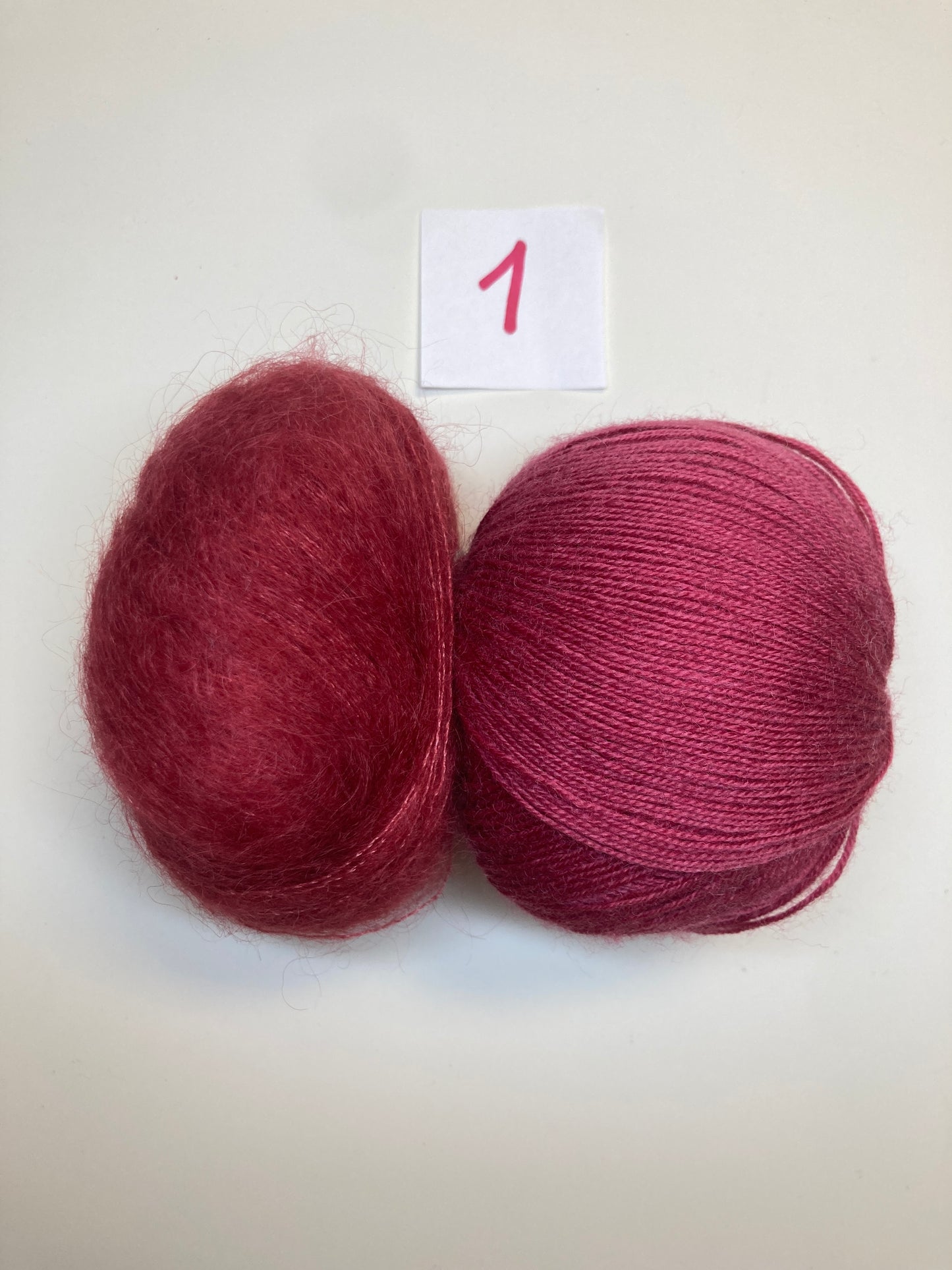 Berry Glow Pullover - Pure Natur Garn-Set Gr. 38-40 EU