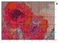 Mohnblumen bei Sonnenuntergang Kreuzstich Vorlage