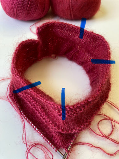 Berry Glow Pullover - Strickanleitung (PDF  Download)