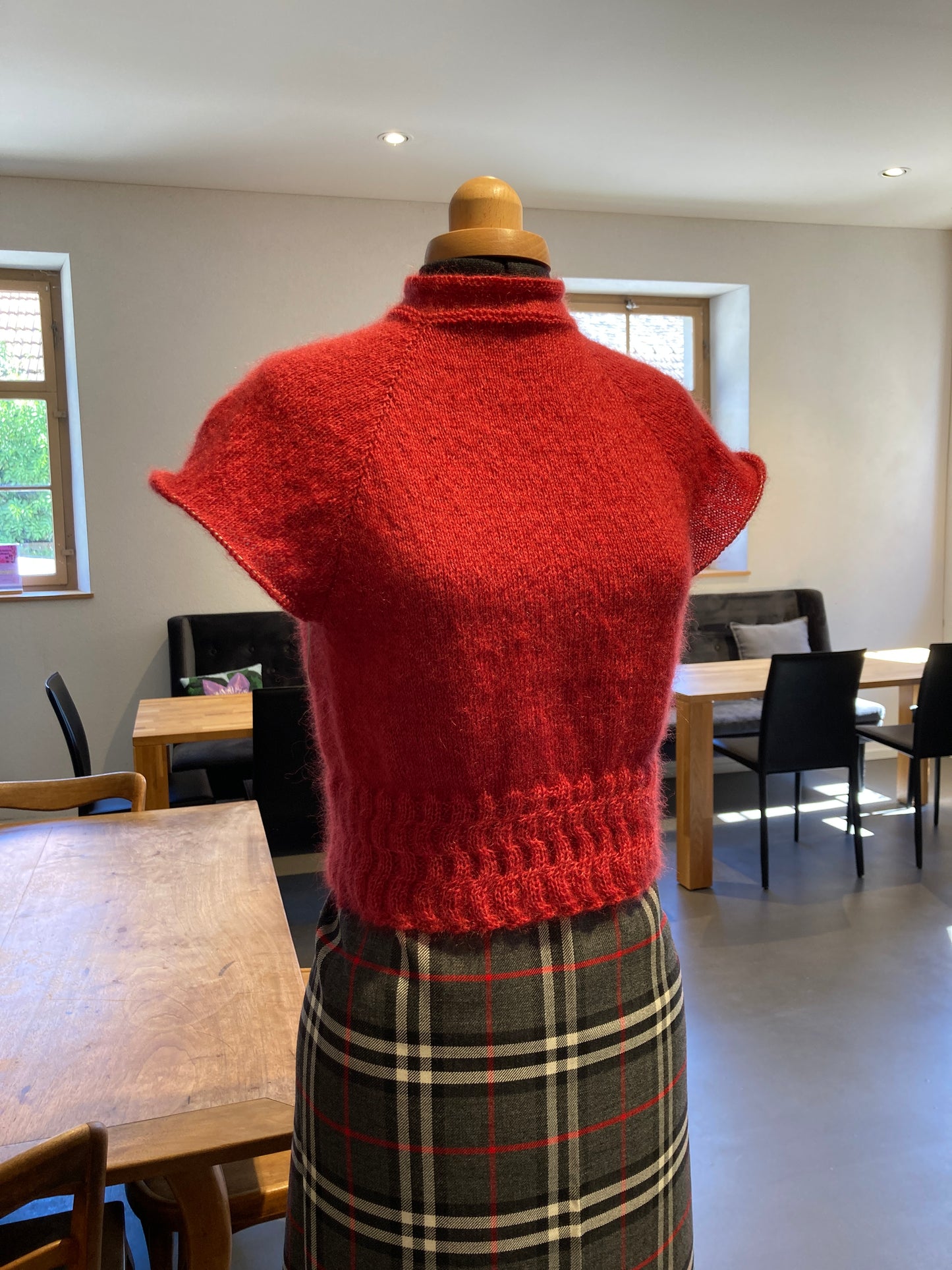 Berry Glow Pullover - Smart Mix Garn-Set Gr. 38-40 EU