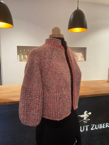 Chanel-Stil Bolero-Jacke