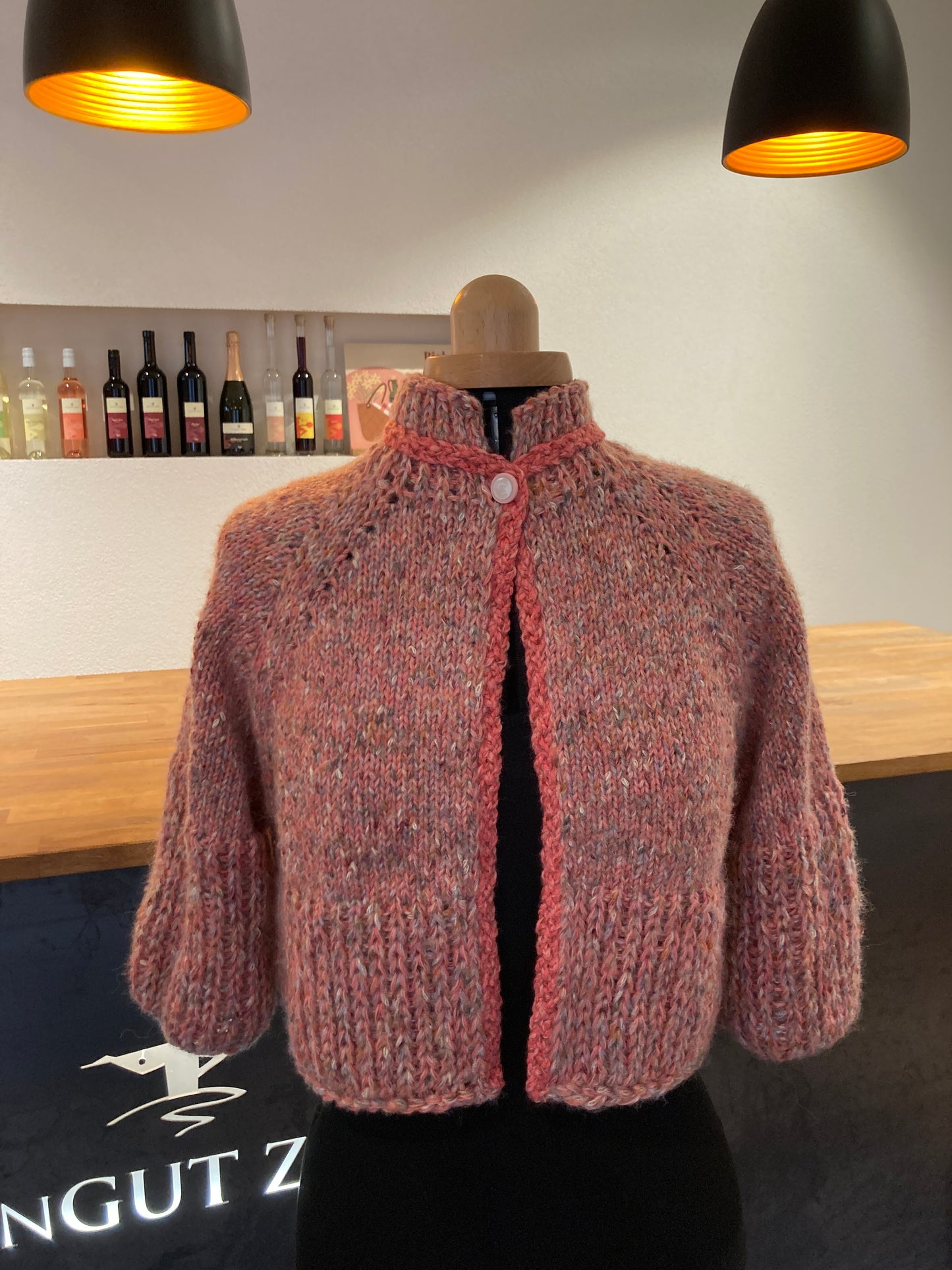 Chanel-Stil Bolero-Jacke