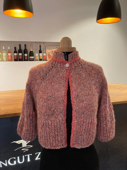 Chanel-Stil Bolero-Jacke