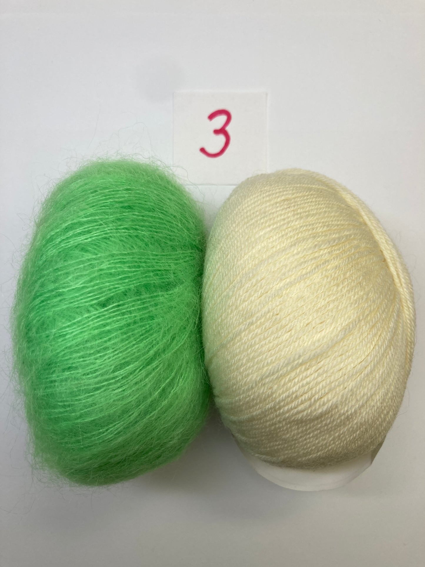 Mini Tuch  – Quadrate ohne Spannfäden - Garnset