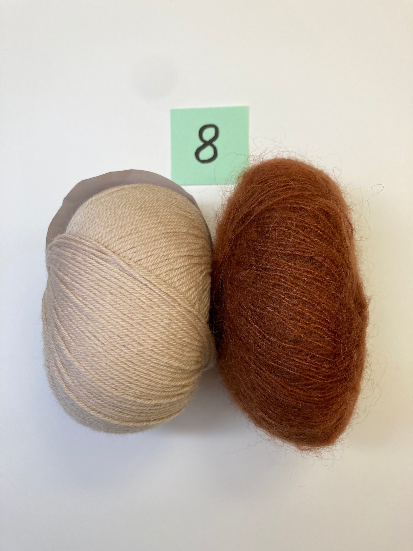 Mini Tuch  – Quadrate ohne Spannfäden - Garnset