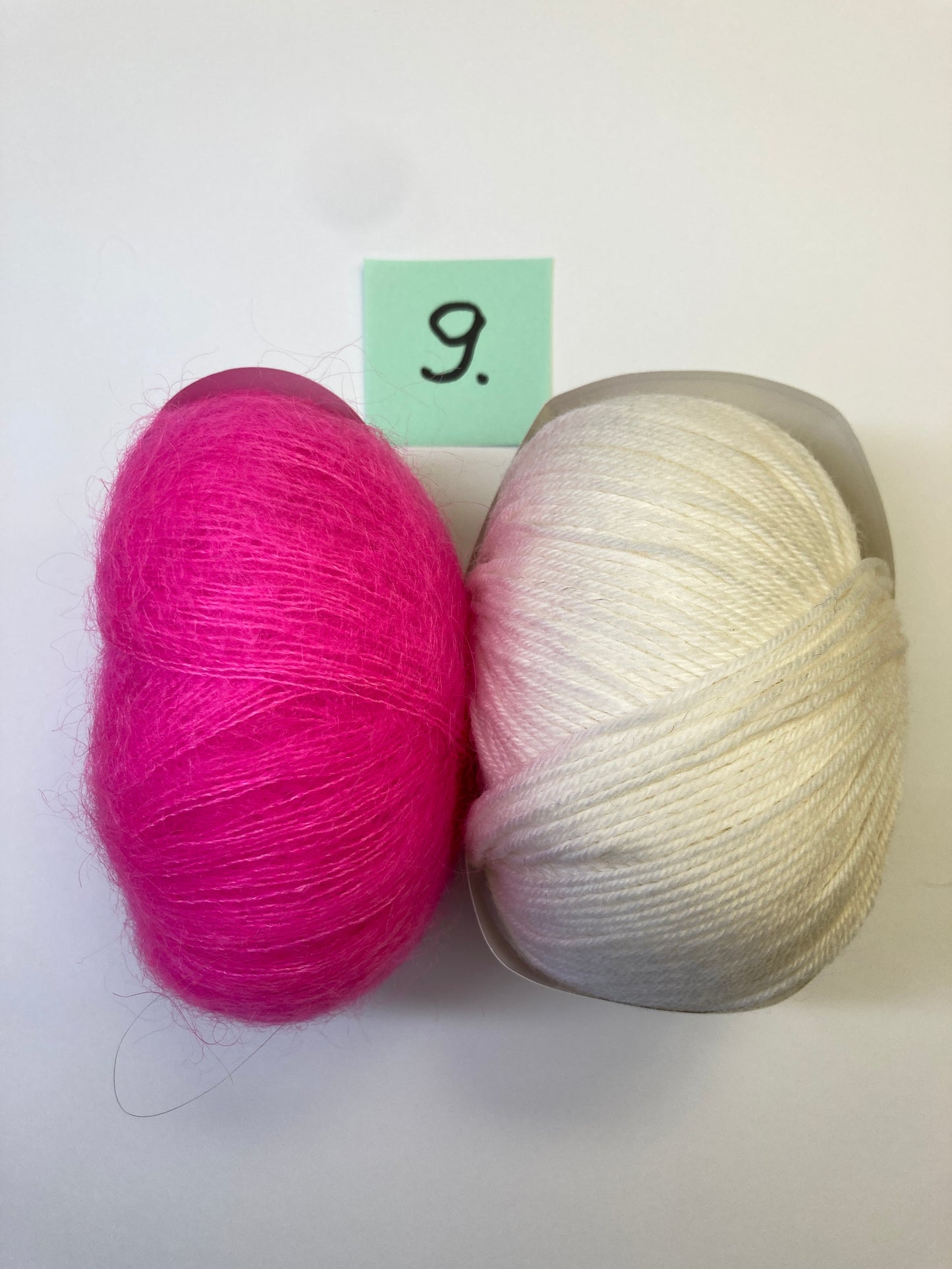 Mini Tuch  – Quadrate ohne Spannfäden - Garnset