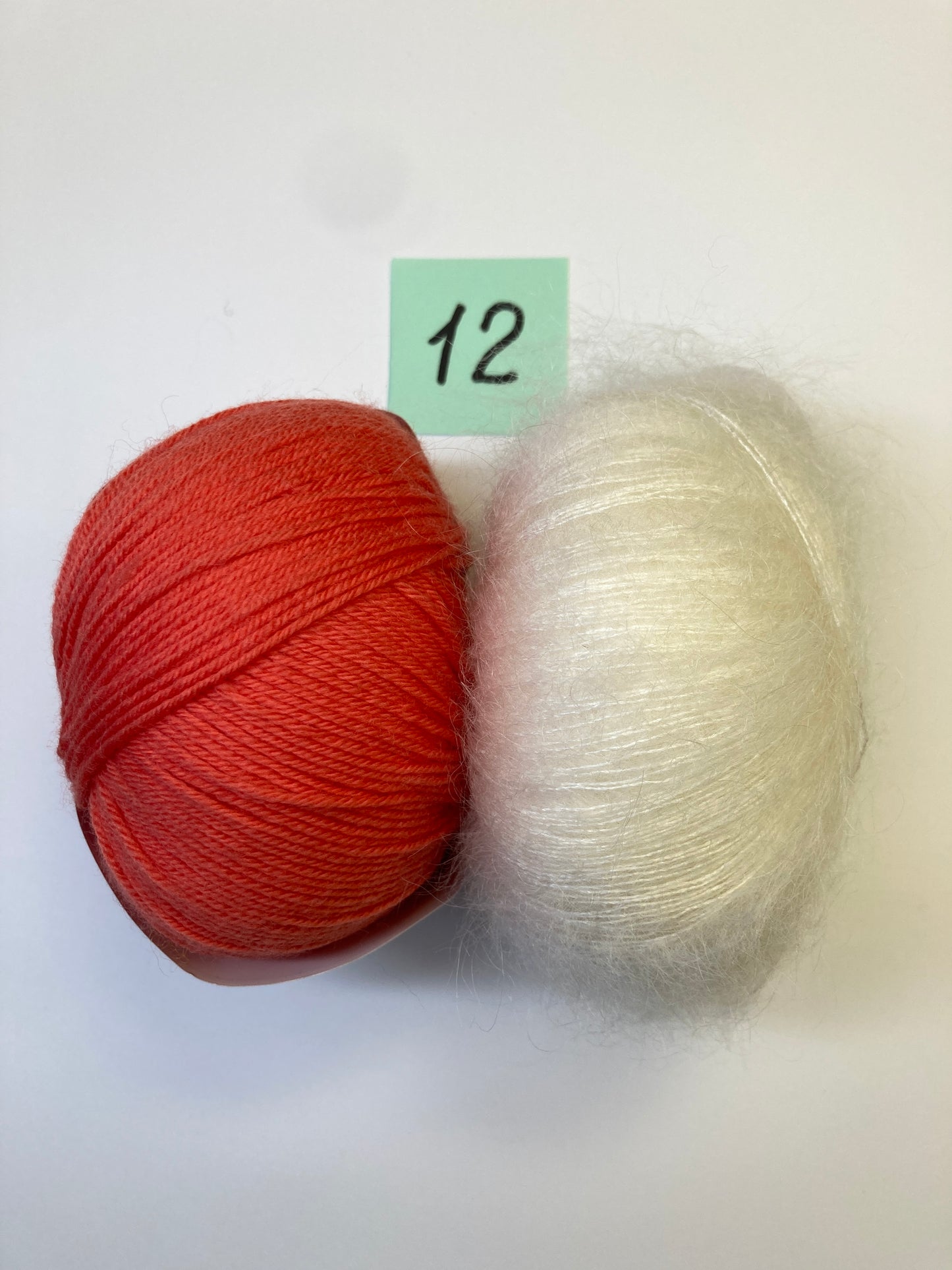 Mini Tuch  – Quadrate ohne Spannfäden - Garnset