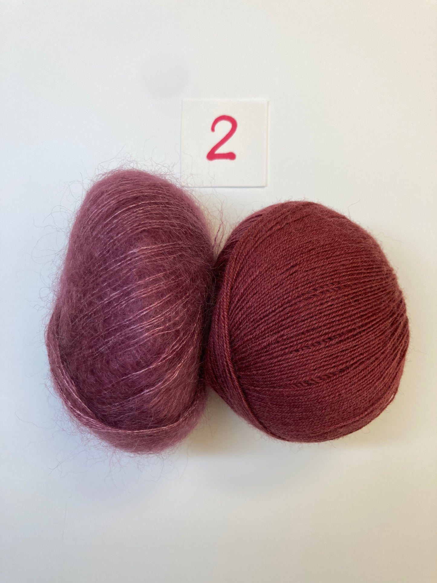 Berry Glow Pullover - Pure Natur Garn-Set Gr. 38-40 EU