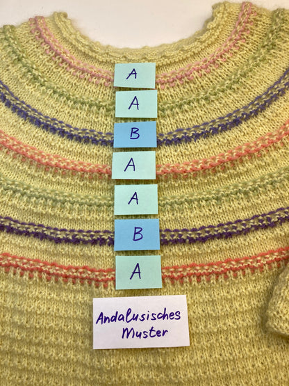 Boxy Easy Gelb Pullover – Knitting Pattern (PDF Download)