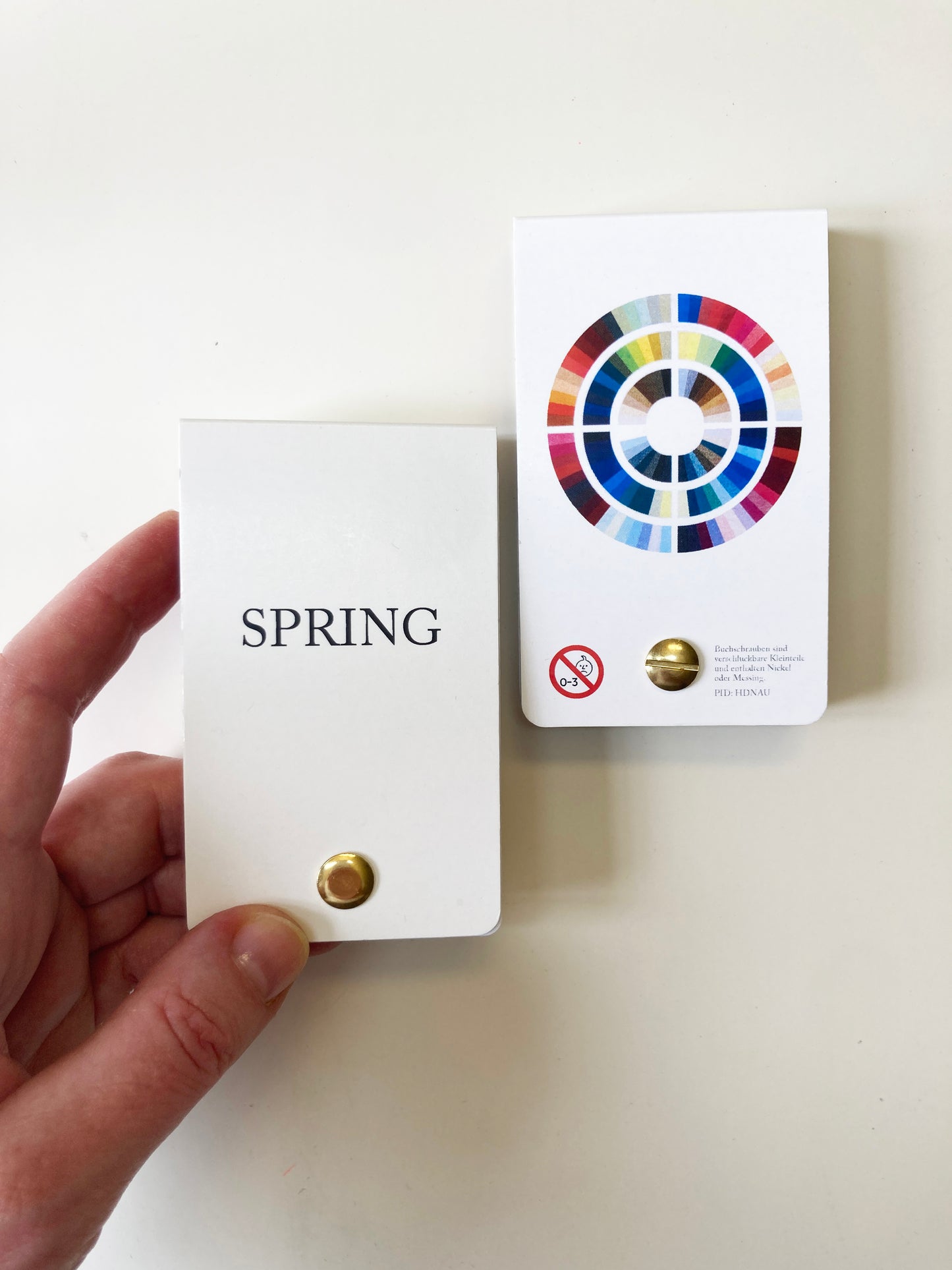 Spring Colour Fan – Warm, Fresh Palette (40 Shades)