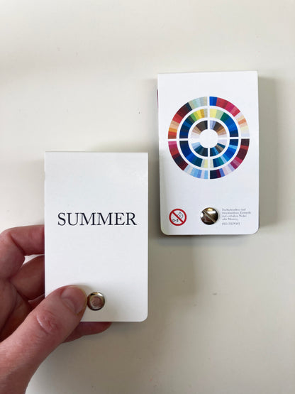 Summer Colour Fan (40 Shades) | Soft & Cool Colour Palette